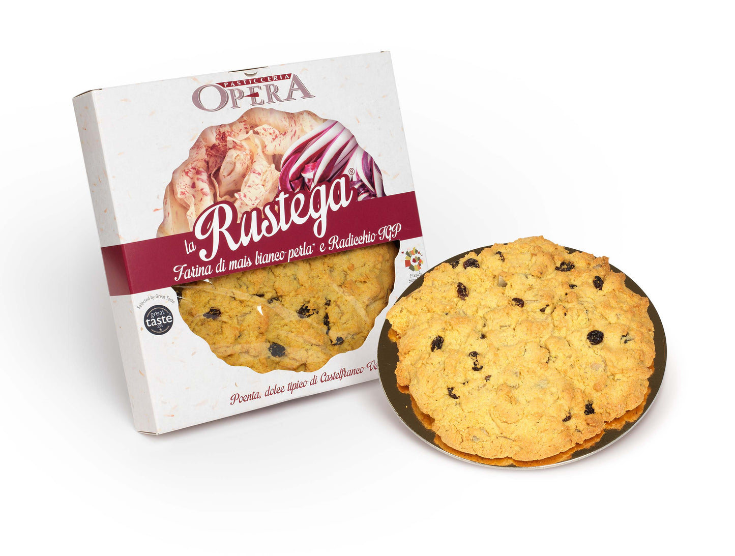 4- LA RUSTEGA – TORTA ARTIGIANALE VENETA con MAIS BIANCOPERLA e RADICCHIO I Pasticceria Opera