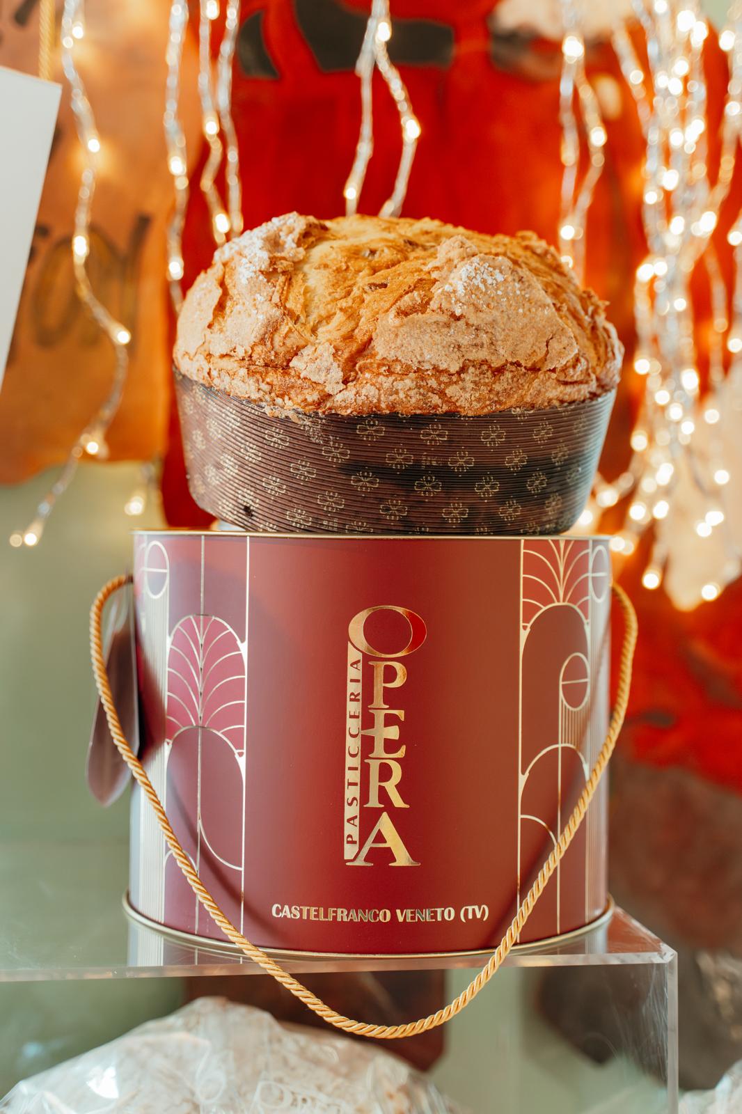 1- PANETTONE ARTIGIANALE AL RADICCHIO ROSSO DI TREVISO IGP I Pasticceria Opera