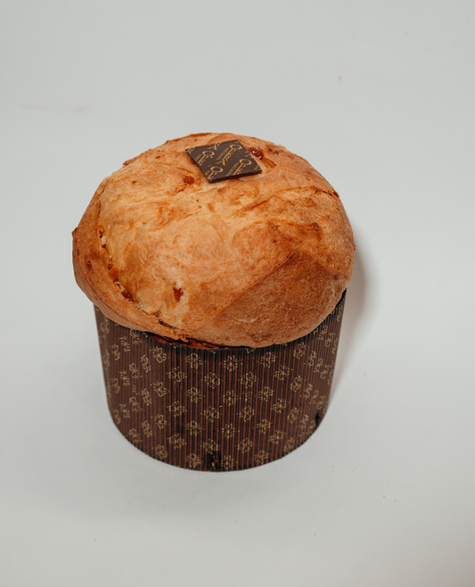 1- PANETTONE ARTIGIANALE all' ALBICOCCA