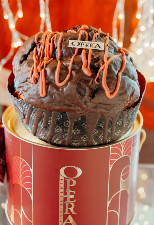 1-PANETTONE ARTIGIANALE CIOCCOLATO E AMARENE