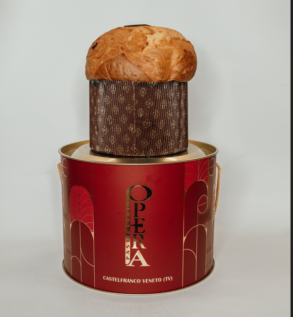 1- PANETTONE ARTIGIANALE all' ALBICOCCA